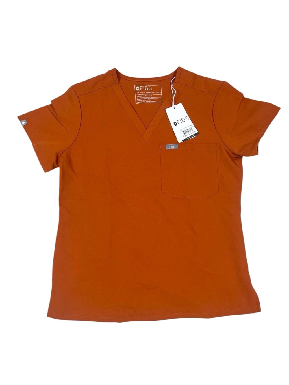 FIGS CATARINA PETITE SCRUB TOP